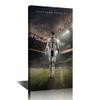 Cristiano Ronaldo Back Canvas Art Wall Framed CR7 Poster Decor Pictures Painting Contemporary Home for Living Room Dining Posters Prints Ready to Hang 36x24 in view 1