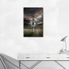 Cristiano Ronaldo Back Canvas Art Wall Framed CR7 Poster Decor Pictures Painting Contemporary Home for Living Room Dining Posters Prints Ready to Hang 36x24 in view 4