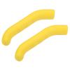 1 Pair Bikes Brake Levers Sleeve, Silicone Gel Avoid Slip Brake Handle Conservation Cover, Universal Brake Lever Conservation Cover for Road Bikes and Mountain (Yellow)