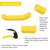 1 Pair Bikes Brake Levers Sleeve, Silicone Gel Avoid Slip Brake Handle Conservation Cover, Universal Brake Lever Conservation Cover for Road Bikes and Mountain (Yellow) view 4