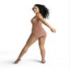 Capezio Womens 3763t Base Layer Underwear, Mocha, Large US view 2