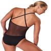 Capezio Womens 3763w Base Layer Underwear, Black, Large US view 2