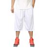 Long Basketball Shorts Men Big and Tall 3X Summer Activewear Casual Mens Workout Black Summer Wear(1911#White,M) view 2