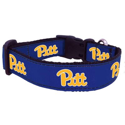 College Dog Collar (Large, Pitt)
