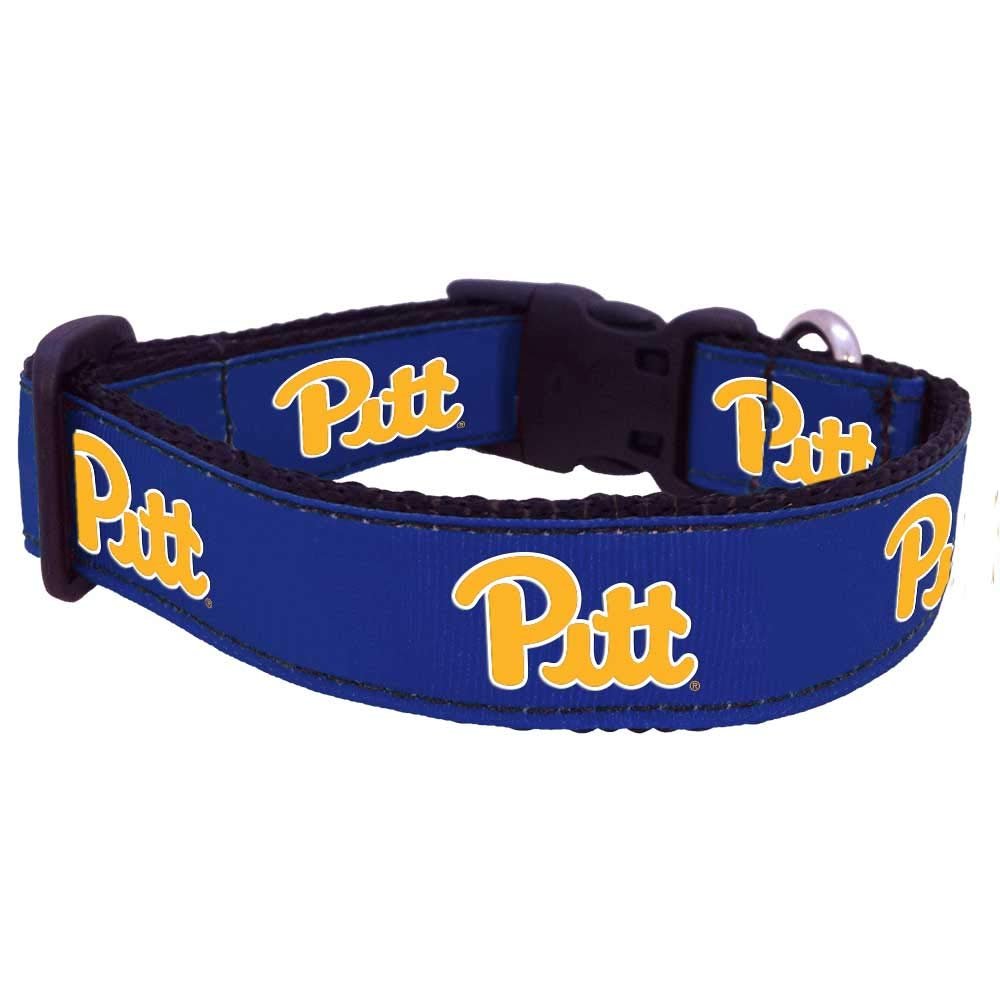 College Dog Collar (Medium, Pitt)