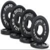 BalanceFrom Cast Iron Plate Weight Plate for Strength Training and Weightlifting, 1-Inch or 2-Inch, Standard or Olympic 2INSTD-85SET view 1