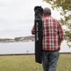 Kijaro Dual Lock Portable Chair with Cooler - Vik Black, Folding, Camping, 300 lb Capacity, 2 Cup Holders view 2