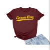5X-Large Maroon Mens City of Green Bay Wisconsin Pride Fashion Script T-Shirt view 1
