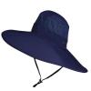 MINAKOLIFE Super Wide Brim Bucket Hat UPF50+ Waterproof Sun Hat for Fishing Hiking Camping (Navy) view 1