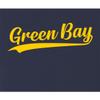 5X-Large Navy Blue Mens City of Green Bay Wisconsin Pride Fashion Script T-Shirt view 4