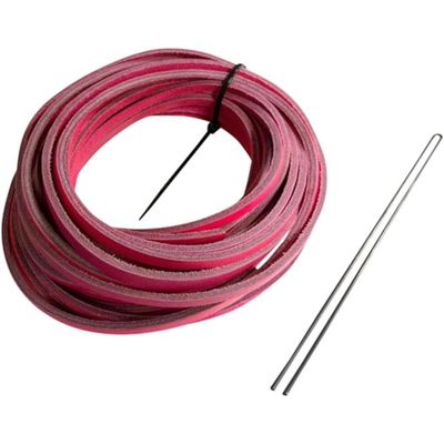 Rawlings | Glove Re-Lace Pack | Baseball / Softball | Standard 3/16" X 72" Laces with Tool | Pink