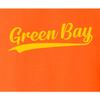 XX-Large Orange Women City of Green Bay Wisconsin Pride Fashion Script T-Shirt view 4
