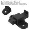 Quick Release Slide Lock,ABS Kayak Quick Release Slide Lock Foot Pedal System Fixing Accessories for Canoe Fishing Boat Rowing view 2