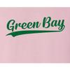 3X-Large Pink Mens City of Green Bay Wisconsin Pride Fashion Script T-Shirt view 4
