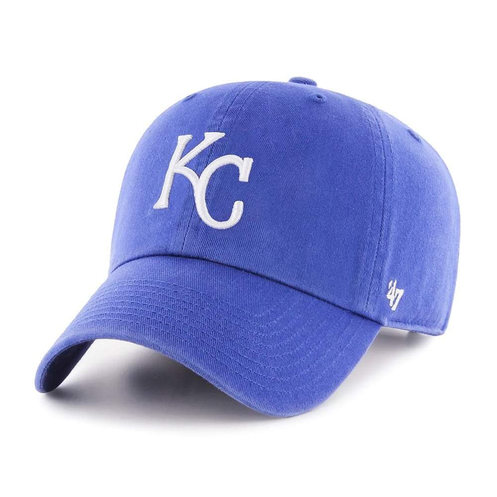 47 Kansas City Royals Blue Clean Up Adjustable Hat, Adult One Size Fits All