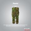 AYIN Ghillie Suit For Men, Hunting Suits 3D Leaf Bush Gillie Suit Camo Turkey Hunting, Hooded Gillies Camo Hunting Suits (LG/XL, Green Leaf) view 4