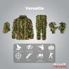AYIN Ghillie Suit For Men, Hunting Suits 3D Leaf Bush Gillie Suit Camo Turkey Hunting, Hooded Gillies Camo Hunting Suits (SM/MD, Green Leaf) view 2