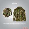 AYIN Ghillie Suit For Men, Hunting Suits 3D Leaf Bush Gillie Suit Camo Turkey Hunting, Hooded Gillies Camo Hunting Suits (SM/MD, Green Leaf) view 3