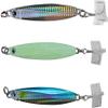 3pcs 3-Color 5.25oz Colt Sniper jigs 150g coltsniper Knife jig with a 3561D-DT MUSTAD Hook 3X Strong Forge High Carbon Steel Treble Hook view 1