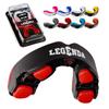 Legenda Mouth Guard Sports w/Case, Professional Mouthguard for Boxing, Football, Hockey, Jiu Jitsu, Muay Thai, MMA, Wrestling and High Contact Sports, Fits Adults, Youth, Kids 11+ (Black/Red) view 1