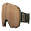 Giro Contact Snow Goggles 2023 - Trail Green Clouddust Frame with Vivid Copper/Vivid Infrared Lens Large view 1