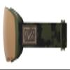 Giro Contact Snow Goggles 2023 - Trail Green Clouddust Frame with Vivid Copper/Vivid Infrared Lens Large view 3