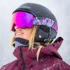 Giro Contour RS Adult Snow Goggle - Ano Harbor Blue Cloud Dust Strap with VIVID Pink/VIVID Infrared Lenses view 4