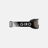 Giro Chico 2.0 Toddler Ski Goggles - Snowboard Goggles for Kids, Boys & Girls 2-4 - Black Zoom Strap with Amber Rose Lens view 2