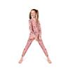 Rocky Thermal Underwear Kids Girls Thermal Underwear Set Toddler Long Johns kid Thermals Kid Base Layer kids thermals top bottom set, Candy Design, X-Small, Standard-185 GSM, THERMALS SET view 1