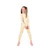 Rocky Thermal Underwear Kids Girls Thermal Underwear Set Toddler Long Johns kid Thermals Kid Base Layer kids thermals top bottom set, Smile Design, X-Small, Standard-185 GSM, THERMALS SET view 1