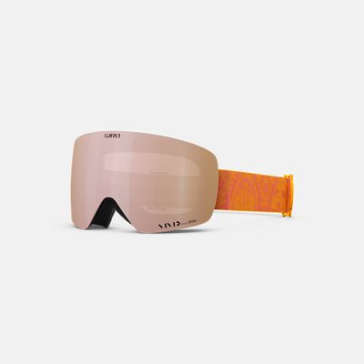 Giro Contour RS Snow Goggles 2023 - Tigerlilly/Monarch Orange Filmore Sun Frame with Vivid Rose Gold/Vivid Infrared Lens Large