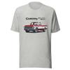 1972 Chevy C10 Pickup Truck Club Show Custom 10 Vintage Short-Sleeve Unisex T-Shirt Sport Grey view 1