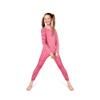 Rocky Thermal Underwear Kids Girls Thermal Underwear Set Long Johns kid Thermals Kid Base Layer kids thermals top bottom set, Zig Zag Design, Medium, Standard-185 GSM, THERMALS SET view 1