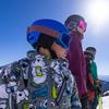 Giro Buster Snow Goggles 2023 - Kid's Namuk Coral/True Navy Frame with AR40 Lens Medium view 4
