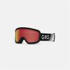 Giro Chico 2.0 Youth Snow Goggle - Black Zoom Strap with Amber Scarlet Lens view 1