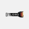 Giro Chico 2.0 Youth Snow Goggle - Black Zoom Strap with Amber Scarlet Lens view 4