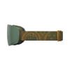 Giro Contour Asian Fit Adult Snow Goggle - Trail Green Filmore Sun Strap with VIVID Envy/VIVID Infrared Lenses view 2