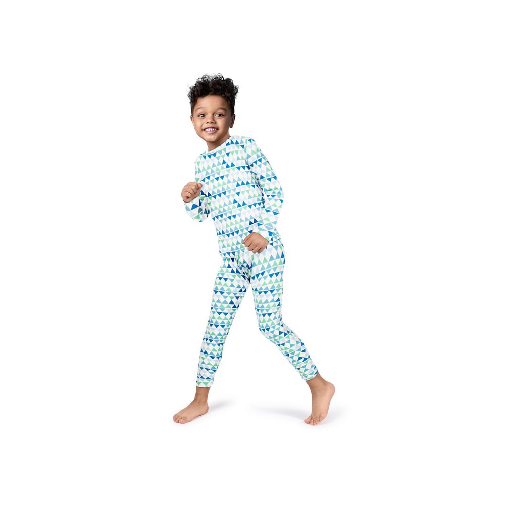 Rocky Thermal Underwear Kids, Boys Thermal Underwear Set Long Johns Thermals Kids Base Layer kid thermals top bottom set Boys Winter Clothes Shirt & Pants, Ski/Extreme Cold (Triangle, X-Small)