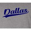 5X-Large Oxford Mens City of Dallas Texas Pride Fashion Script T-Shirt view 2
