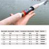 Fishing Poles Fishing Rod/Ultralight Travel Fishing Rod, 2.1~3.6M Carp Fishing Rod Feeder Hard Carbon Fiber Telescopic Fishing Rod Fishing Pole Pen Fishing Rod (Color : White, Length : 3.6 m) view 2