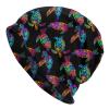 Beach Sea Turtle Beanie Chemo Hat Cancer Headwear Knitted Hats Baggy Slouchy Scarf Cap for Adults Women Men view 1