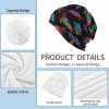 Beach Sea Turtle Beanie Chemo Hat Cancer Headwear Knitted Hats Baggy Slouchy Scarf Cap for Adults Women Men view 3
