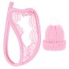 Fldy Mens C-String Bulge Pouch Underwear Underpants Invisible Bikini Briefs Open Hole Sissy Panties Thongs Type A Pink One Size view 1