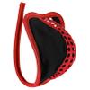 Fldy Mens C-String Bulge Pouch Underwear Underpants Invisible Bikini Briefs Open Hole Sissy Panties Thongs Type B Red&Black One Size view 1