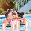 BESPORTBLE Fitness Pool Weights 2 Pcs Interactive Water Dumbbells Eva Swimming Pool Toys Postpartum Elderly Rehabilitation view 2