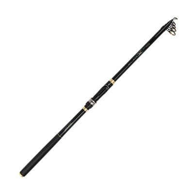 Fishing Poles Fishing Poles Telescopic Fishing Rod 2.1M -3.6M Spinning Carp Fishing Rod Feeder Hard Carbon Carbon Fiber Telescopic Fishing Rod Pen Fishing Rod (Color : Black, Length : 3.6 m)