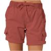 Women's Athletic Fit Cargo Shorts Comfy Jogger Sweat Cotton Shorts Golf Yoga Pockets High Waist Bermuda Lounge Shorts view 1