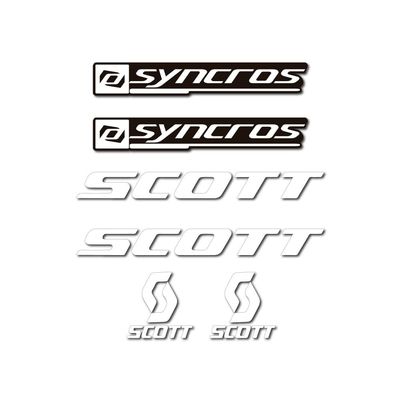 Compatible Stickers for Syncros Scott Bike Frame