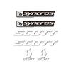 Compatible Stickers for Syncros Scott Bike Frame view 1