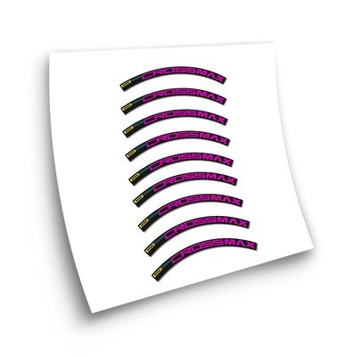 STAR SAM Stickers Compatible with bike rim Mavic E-Crossmax 2019 MTB 29" Lilac 1 CMT